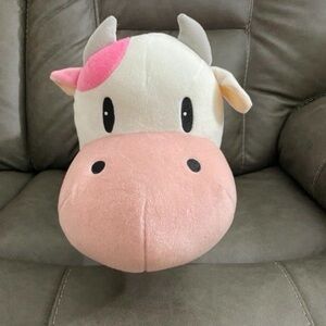 RARE Story of Seasons / Harvest Moon Strawberry Pink Cow Plush XL -NEW